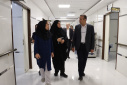 بازدید رییس دانشگاه علوم پزشکی اراک از مرکز آموزشی درمانی آیتالله خوانساری