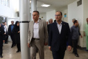 بازدید معاون سازمان برنامه و بودجه کشور از بیمارستان امیرکبیر اراک