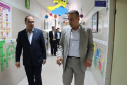 بازدید معاون سازمان برنامه و بودجه کشور از بیمارستان امیرکبیر اراک