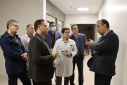 بازدید رئیس دانشگاه علوم پزشکی اراک از بخش‌های مختلف مجتمع بیمارستانی امیرالمؤمنین(ع)