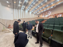 بازدید رئیس دانشگاه علوم پزشکی اراک از روند بازسازی سلف غذاخوری و سالن اجتماعات شهدای دانشجو