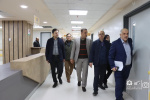 بازدید رئیس و معاونین دانشگاه علوم پزشکی اراک از بیمارستان حضرت ولیعصر (عج) و بررسی روند انتقال بخشها