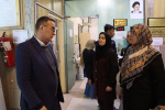بازدید رئیس دانشگاه علوم پزشکی اراک از کلینیک امام رضا(ع)
