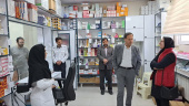 ارزیابی خدمات نوروزی و بهداشتی و درمانی شهرستان شازند در بازدید جانشین رئیس دانشگاه علوم پزشکی اراک