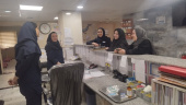 بازدید مسئول ستاد نوروزی دانشگاه علوم پزشکی اراک از بیمارستان امام صادق (ع) دلیجان