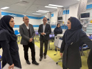 بازدید جانشین رئیس دانشگاه علوم پزشکی اراک در ستاد نوروزی از بیمارستان حضرت ولیعصر (عج)