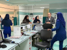 بازدید جانشین رییس دانشگاه علوم پزشکی اراک از بیمارستان امام خمینی(ره)