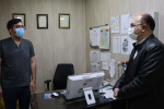بازدید جانشین رئیس دانشگاه علوم پزشکی اراک از بیمارستان خصوصی سینا در ایام نوروز