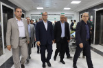 بازدید از بخش ام آر آی و افتتاح بخش توانبخشی بیمارستان حضرت ولیعصر(عج) اراک