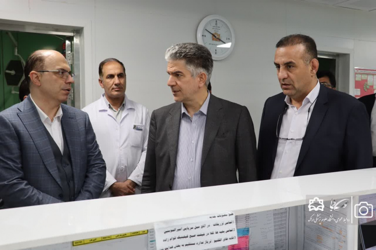 بازدید معاون درمان وزارت بهداشت از بیمارستان تخصصی و فوقتخصصی زنان و زایمان سینا رضایی آشتیانی